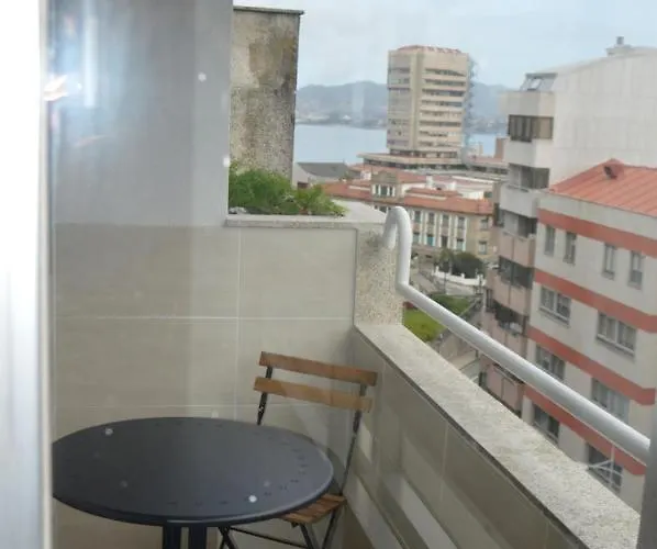 Fantastica Vista De La Ria De En Pleno Centro Vigo