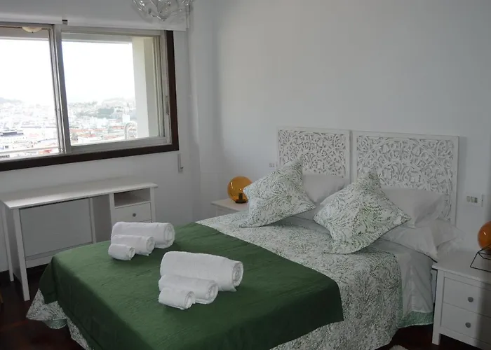 Fantastica Vista De La Ria De En Pleno Centro Daire *