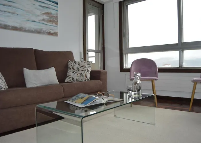 Fantastica Vista De La Ria De En Pleno Centro Vigo